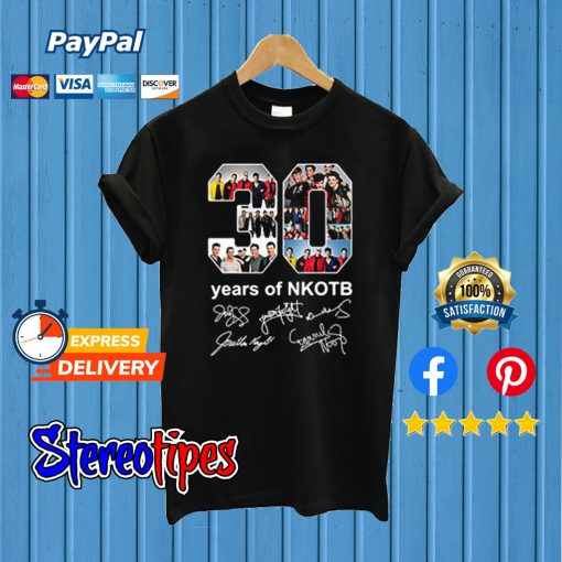 30 Years New Kids on The Block T shirt