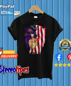 Independence Day 4th Of July Crown Royal American Flag T shirt