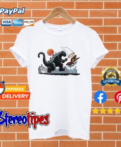 Catching Kaiju Godzilla T shirt Catching Kaiju Godzilla T shirt