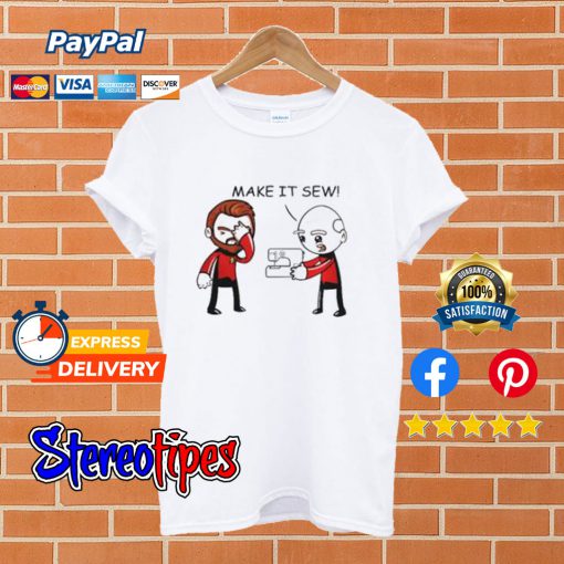 Star Trek Make It Sew T shirt