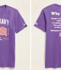 Old Navy Purple T shirt