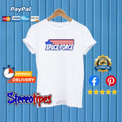 Space Force White T shirt