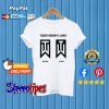 Tiger Woods Before And After Logo Golf T shirt