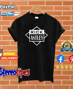 Rick Astley Black T shirt