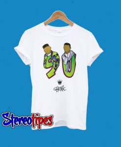 Chunk Fresh Prince 90 Print Retro T-Shirt