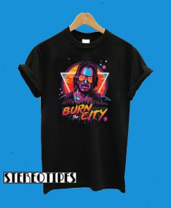 Cyberpunk 2077 Burn the City T-Shirt