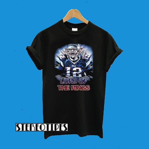 GOAT Brady 12 Lord Of The Rings T-Shirt
