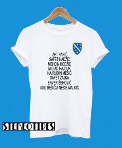 Jusuf Nurkic White T-Shirt