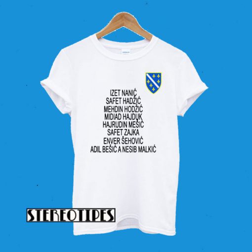 Jusuf Nurkic White T-Shirt