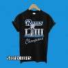 Los Angeles Rams Champions Super Bowl Liii 2019 T-Shirt