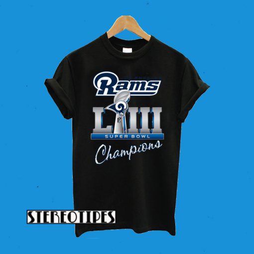 Los Angeles Rams Champions Super Bowl Liii 2019 T-Shirt