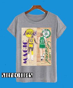 Magic Johnson And Larry Bird T-Shirt