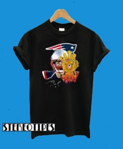 Patriots Infinity Gauntlet Tom Brady T-Shirt
