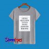 Seoul New York Tokyo Paris London Milano T-Shirt