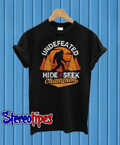 Undefeated Hide And Seek Champion T-Shirt