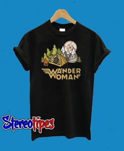 Wander Woman Camping Mountains T-Shirt