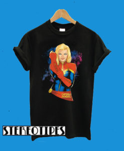 Captain Marvel Titan Merchandise T-Shirt