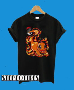 Charmander Pokeball Pokemon T-Shirt
