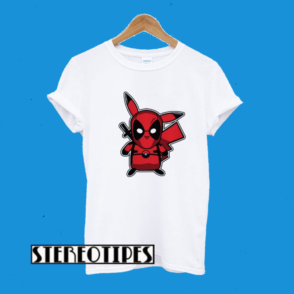 Deadpool Pikachu T-Shirt