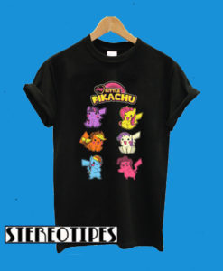 My Little Pikachu My Little Pony Pokemon Mashup Youth T-Shirt