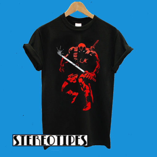 Marvel Deadpool Shadow Proclamation T-Shirt