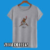 Muhammad Ali Jumping Ali Grey T-Shirt