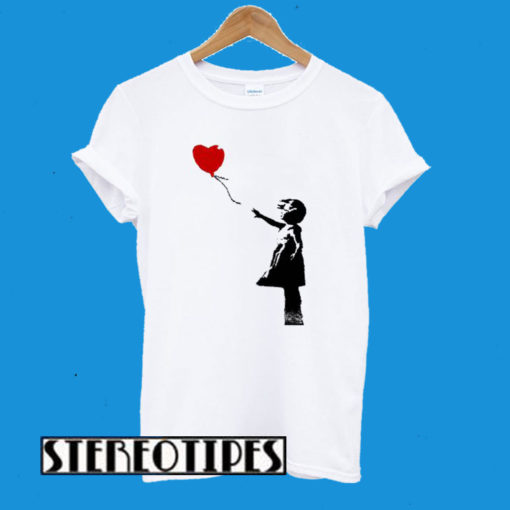 Banksy Balloon Girl T-Shirt