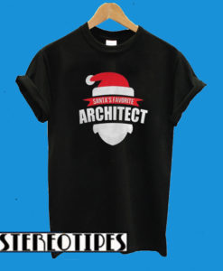 Christmas Santa’s Favorite Architect T-Shirt