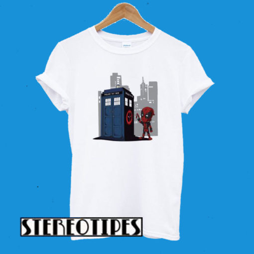 Deadpool Doctor Who T-Shirt