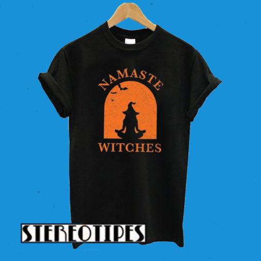 Namaste Witches Halloween T-Shirt