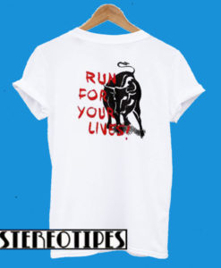 Running Of The Bulls T-Shirt