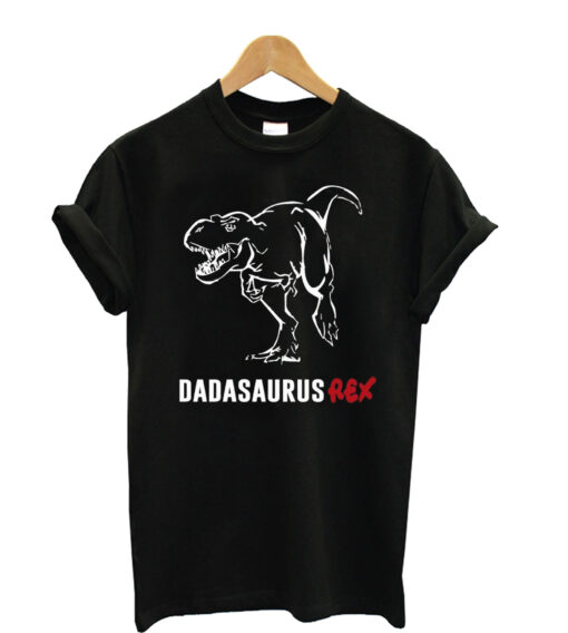 DADASaurusRex-TEE-Dad-Dinosaurus T shirt