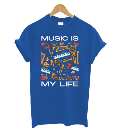 Music-Is-My-Life-T-Shirt