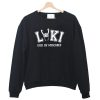 Loki God of Mischief Sweatshirt
