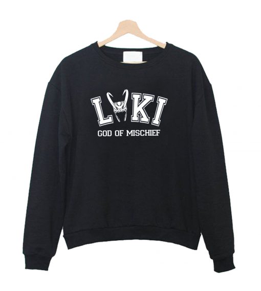 Loki God of Mischief Sweatshirt