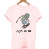 Skate or die Skeleton skate T Shirt