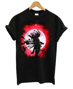 Kungfu Moon Red T Shirt