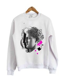 Liberty Abstrak Silver Sweatshirt