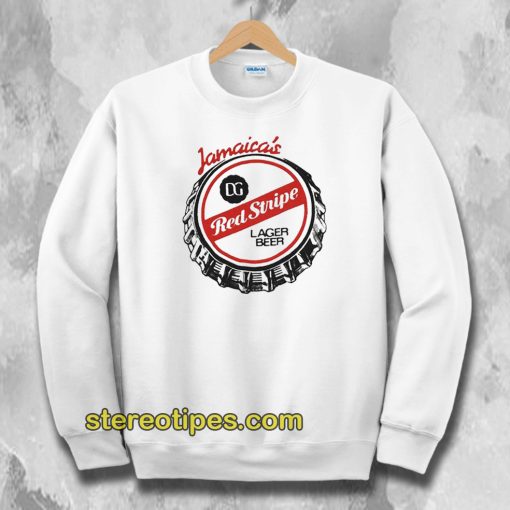 Jamaica's Red Stripe Sweatshirt