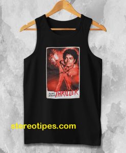 Michael Jackson Thriller Poster Tanktop