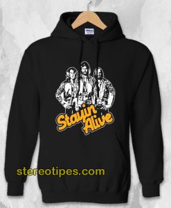 Stayin Alive Bee Gees Hoodie