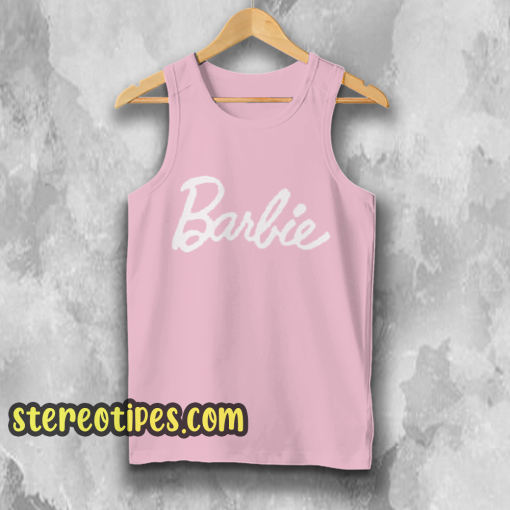 Barbie Light Pink Unisex Adult Tank Top