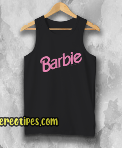 Barbie Pink Logo Tank Top