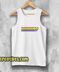 Gay Pride Rainbow Colour Tank Top