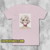 Marilyn Monroe Bubble Gum Shirt