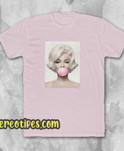 Marilyn Monroe Bubble Gum Shirt