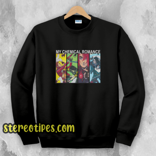 My Chemical Romance Comic Book Sweatshirt