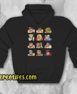 Street Fighter Losing Face Hoodie