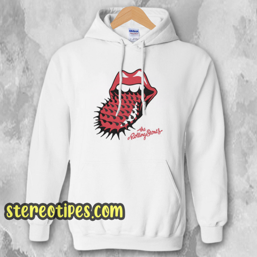 The Rolling Stones Spiked Tongue Hoodie