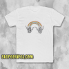Louis Tomlinson Rainbow Skeleton Hands T-Shirt